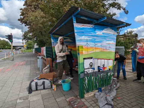 Haltestelle Heideweg 