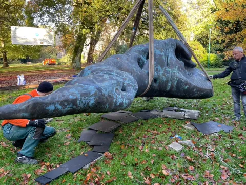 Skulptur „Myreen“ von Prof. Gereon Krebber 