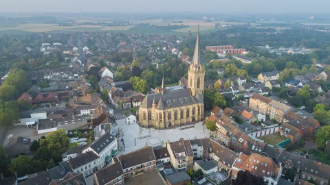 Blick auf den Marktplatz 