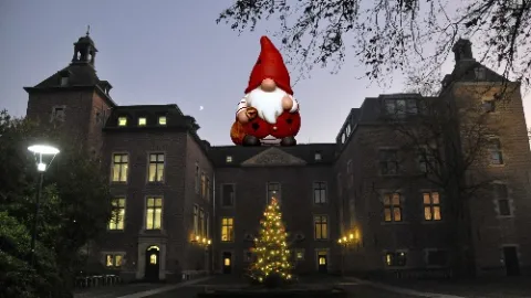 Nikolaus auf Schloss Neersen 