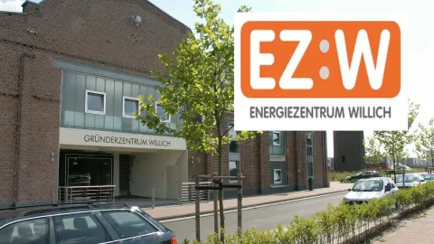 Gründerzentrum mit Klinke Energiezentrum Willich 