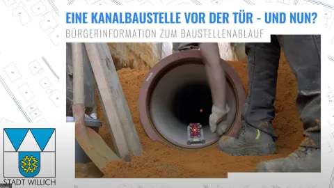 Symbolbild Kanalbau 